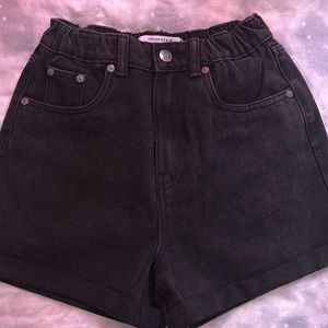 Urban Behaviour Black Denim Shorts *Unworn SIZE 01*